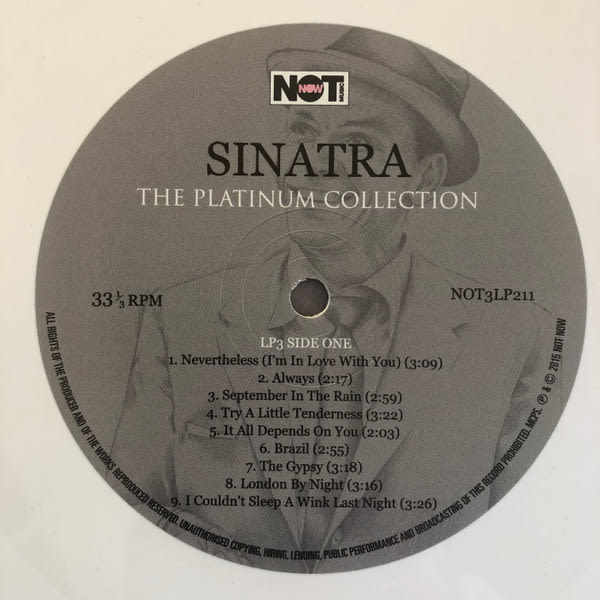 Frank Sinatra The Platinum Collection Nuevo Sellado Vinilo8