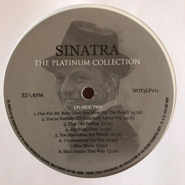 Frank Sinatra The Platinum Collection Nuevo Sellado Vinilo5