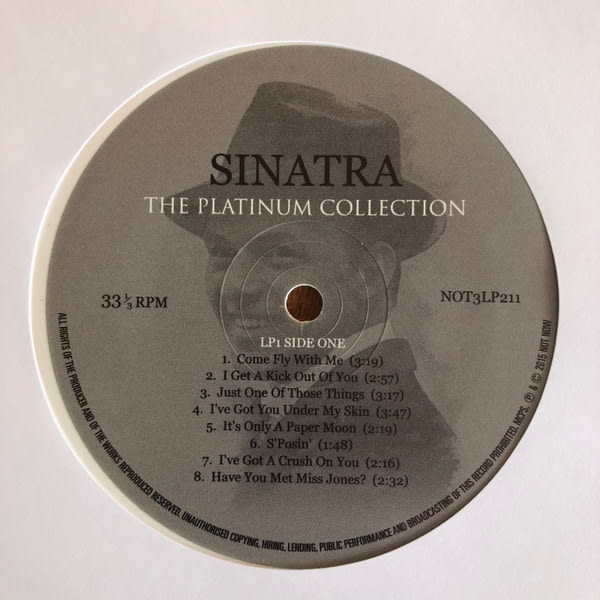Frank Sinatra The Platinum Collection Nuevo Sellado Vinilo4
