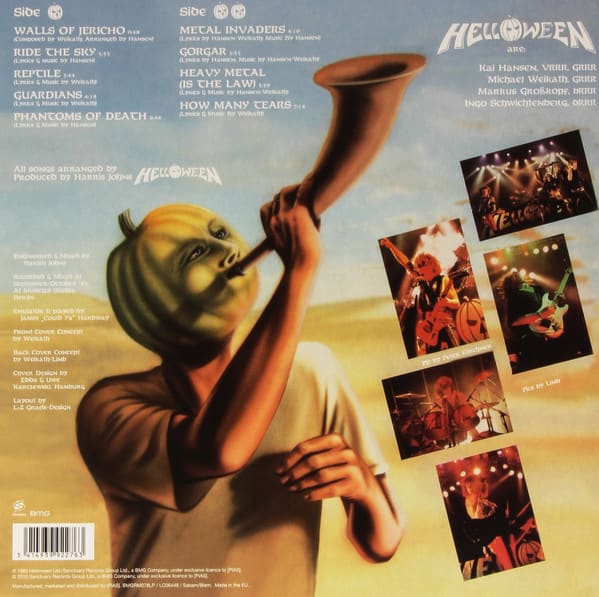 Helloween Walls Of Jericho Vinilo1