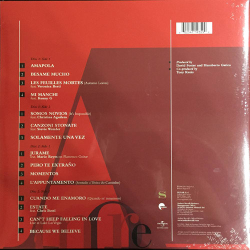 Vinilo Andrea Bocelli Amore1