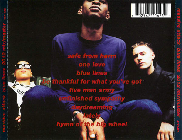Massive Attack Blue Lines Cd2