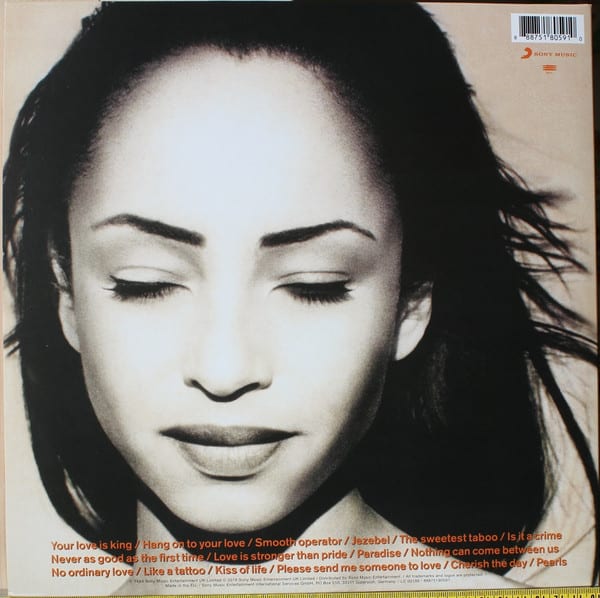 Sade The Best Of Sade Vinilo1