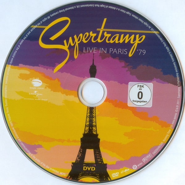Supertramp, Live In Paris '79 Cd5