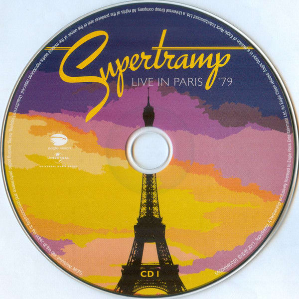 Supertramp, Live In Paris '79 Cd4
