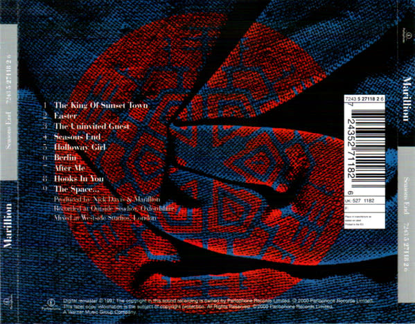 Marillion Seasons End CD2