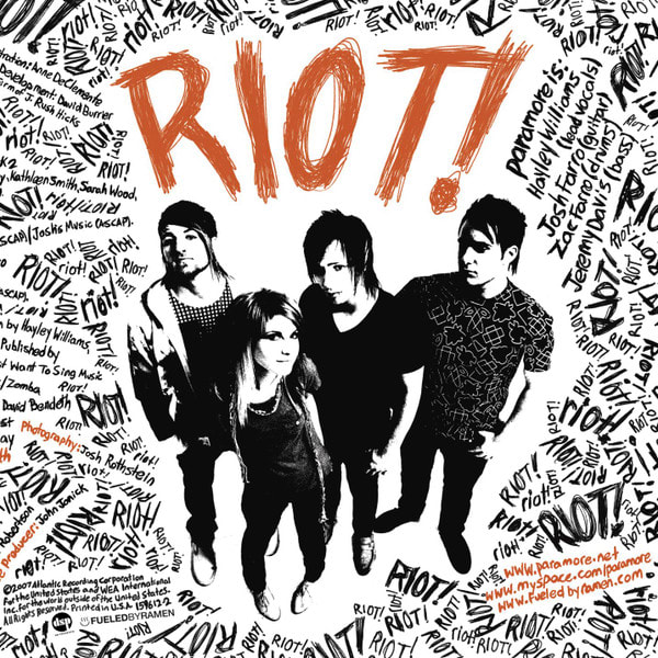 Paramore Riot! Cd1