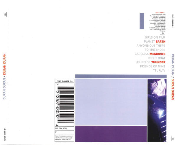 Duran Duran Duran Duran CD2