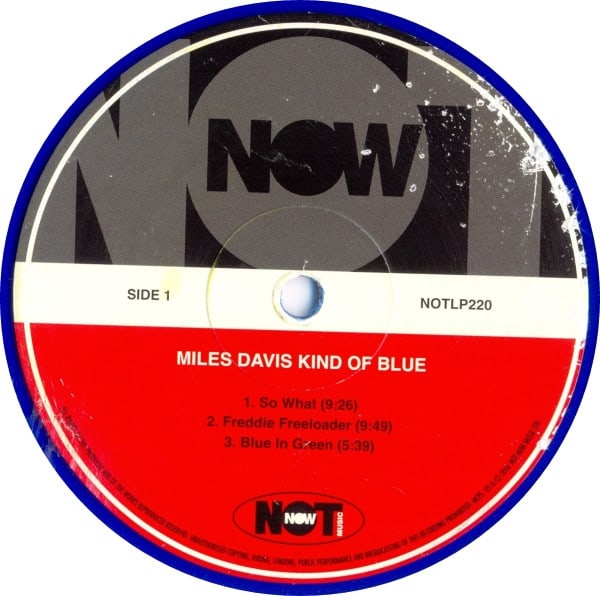 Miles Davis Kind Of Blue Vinyl2