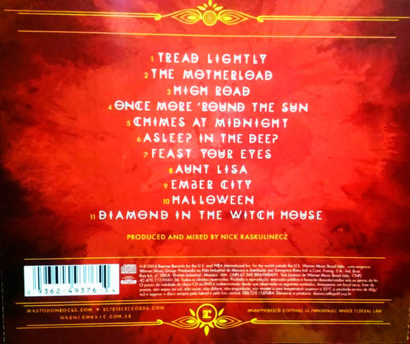 Mastodon Once More 'Round The Sun Cd1