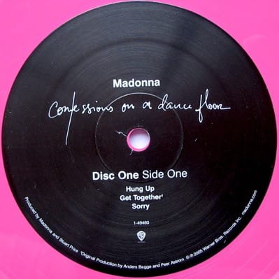 Madonna Confessions On A Dance Floor Vinilo3