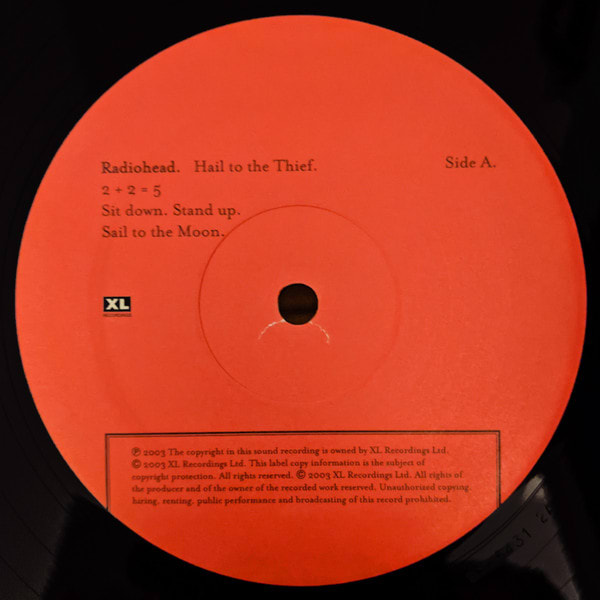 Radiohead Hail To The Thief Nuevo Y Sellado Vinilo3
