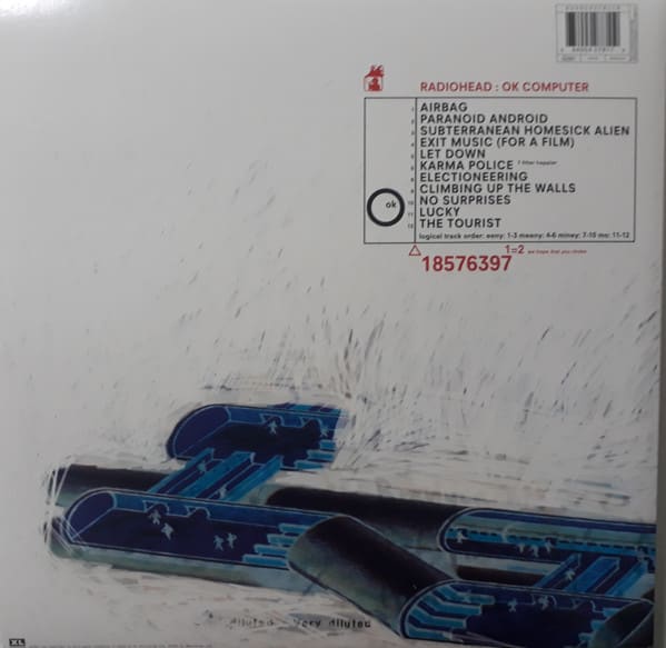 Radiohead Ok Computer Vinilo2