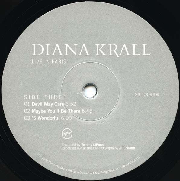 Diana Krall Live In Paris Vinilo3