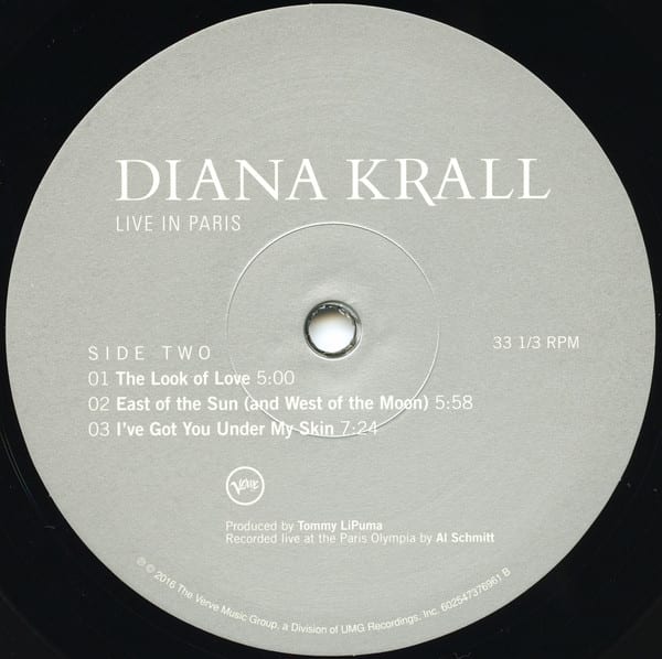Diana Krall Live In Paris Vinilo5
