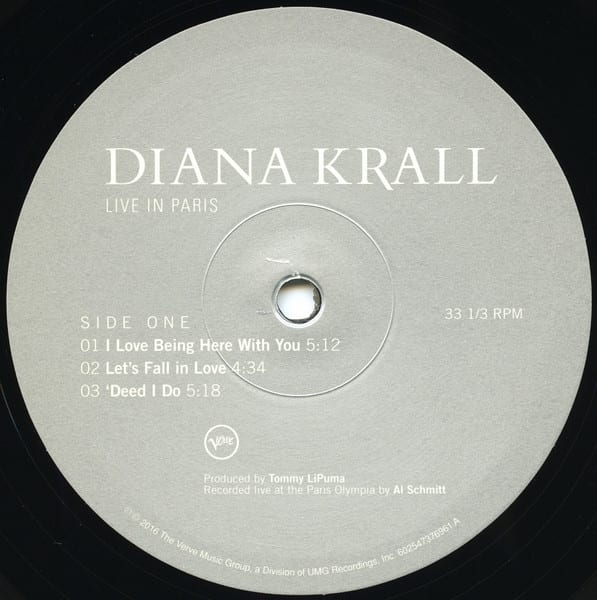 Diana Krall Live In Paris Vinilo4