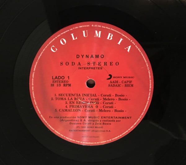 Soda Stereo Dynamo Vinilo3