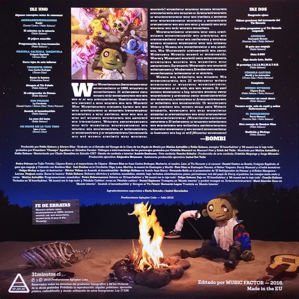 31 Minutos Arwrarwrirwrarwro Vinilo1