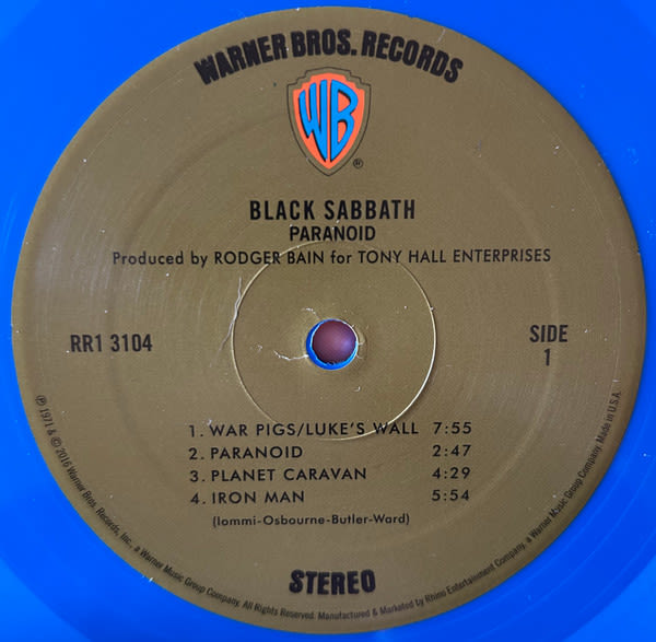 Black Sabbath Paranoid Vinyl3