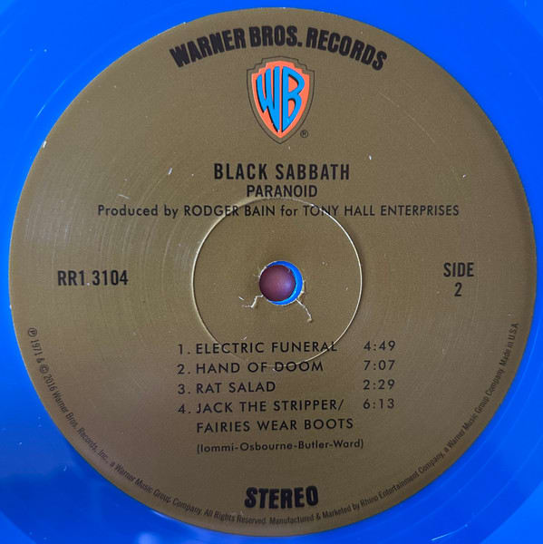 Black Sabbath Paranoid Vinyl4
