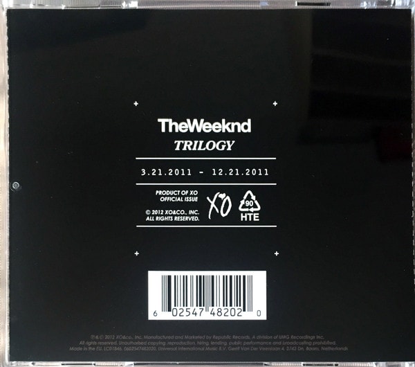 The Weeknd Echoes Of Silence CD1