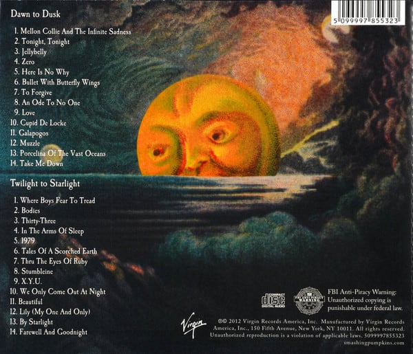 The Smashing Pumpkins Mellon Collie And The Infinite Sadness cd2