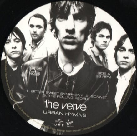The Verve urban Hymns Vinilo3