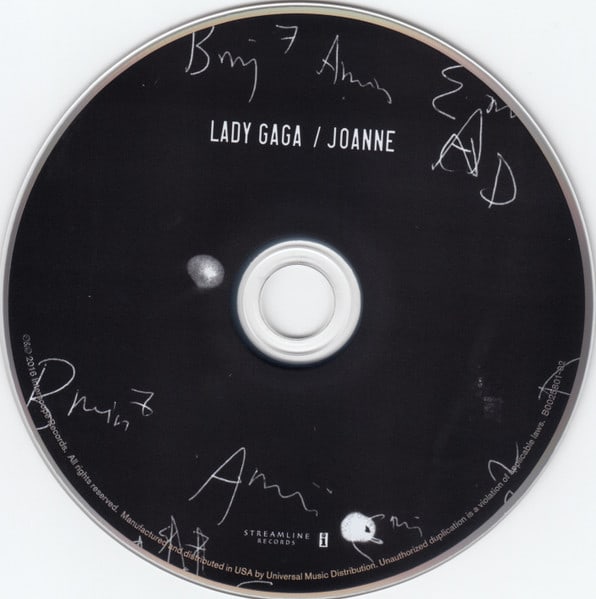 Lady Gaga Joanne Cd3
