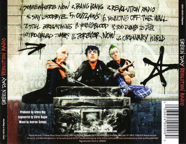 Green Day Revolution Radio CD2