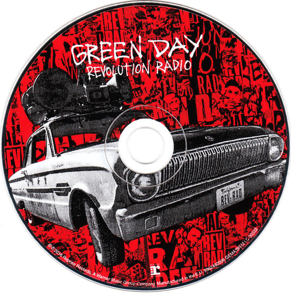 Green Day Revolution Radio CD3