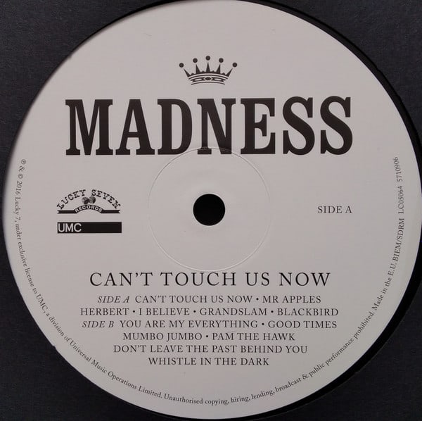 Madness Can't Touch Us Now Vinilo3
