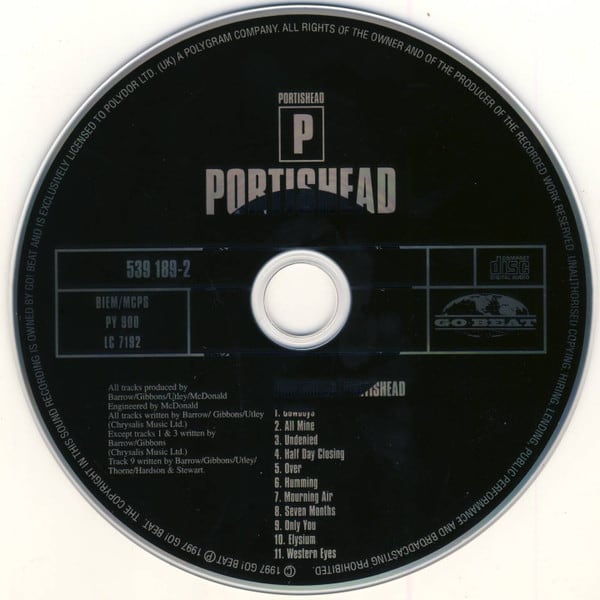 Portishead Portishead Cd3