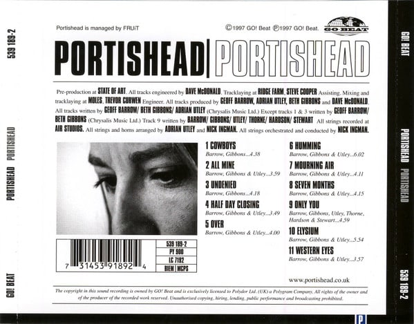 Portishead Portishead Cd2