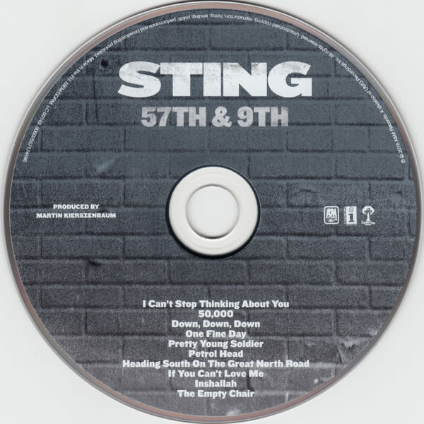 Sting 57th & 9th Cd3
