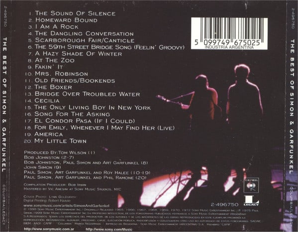 Simon & Garfunkel The Best Of Simon & Garfunkel CD2