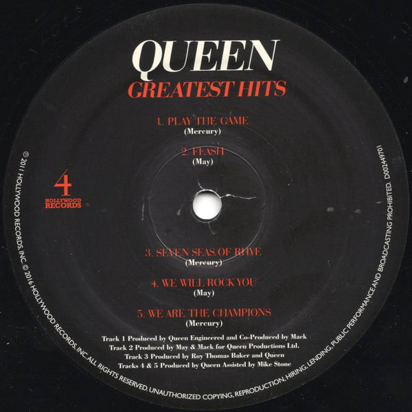 Queen Greatest Hits Vinyl6