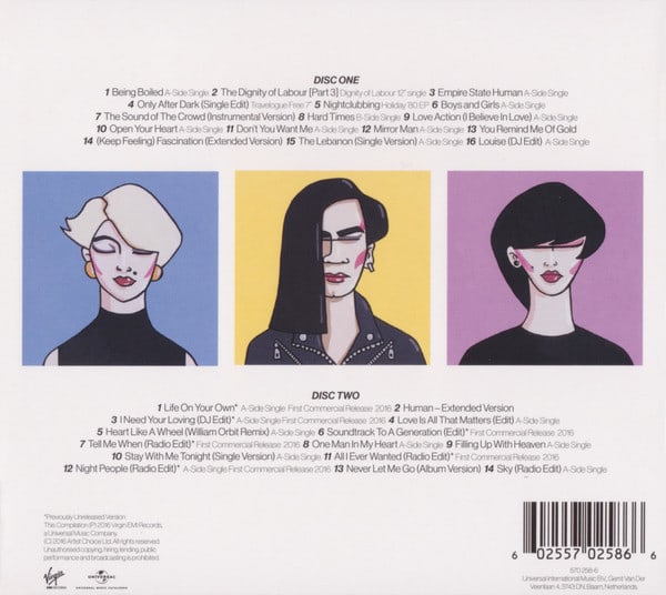 The Human League Anthology - A Very British Synthesizer Group Cd2