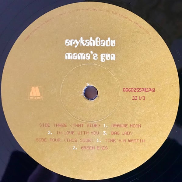 Erykah Badu Mama's Gun Vinilo6