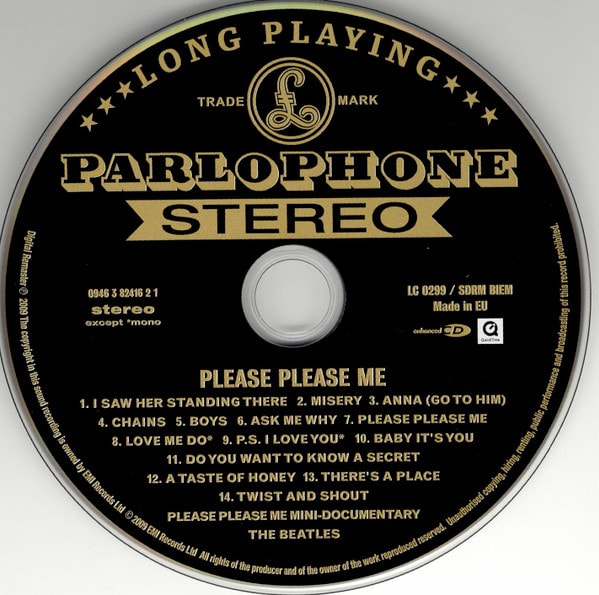 The Beatles PLEASE PLEASE ME Cd3