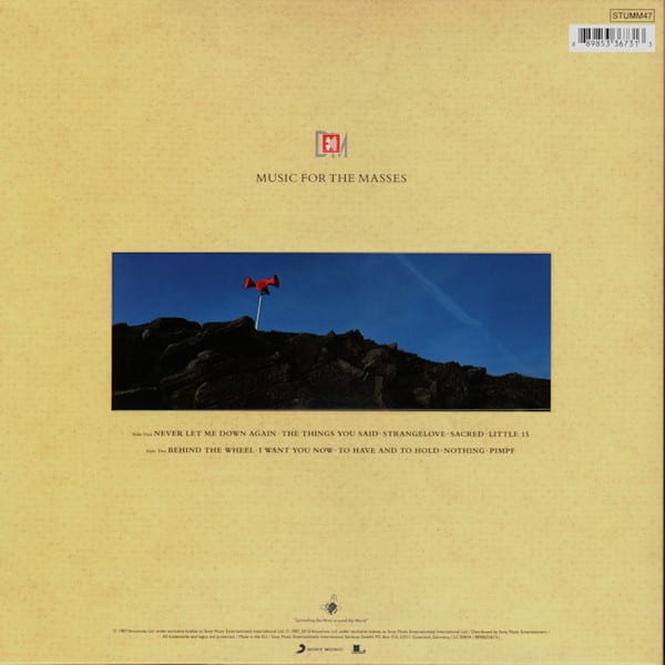 Depeche Mode Music For The Masses Vinilo2