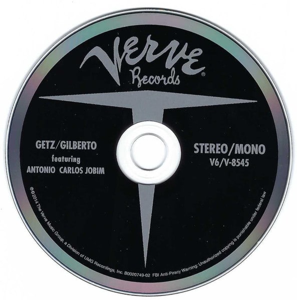 Stan Getz, João Gilberto Getz/Gilberto Cd2