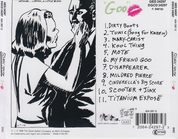 Sonic Youth Goo Cd2