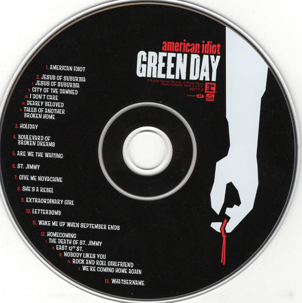 Green Day American Idiot  Cd3