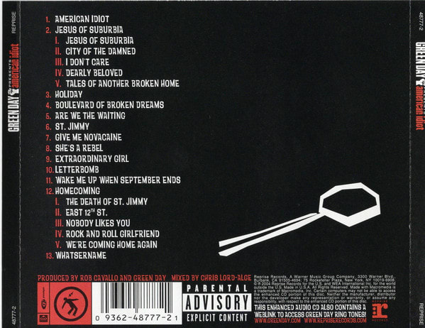Green Day American Idiot  Cd2