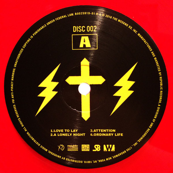 The Weeknd Starboy Vinilo7