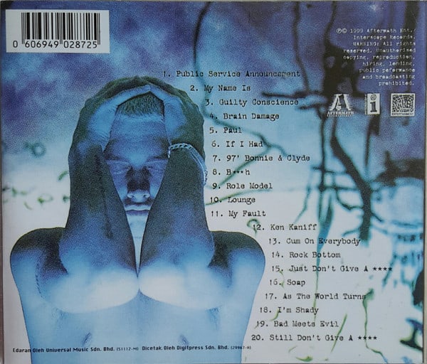 Eminem The Slim Shady LP Cd2