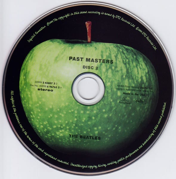 The Beatles Past Masters (Volumes 1 & 2) Cd3