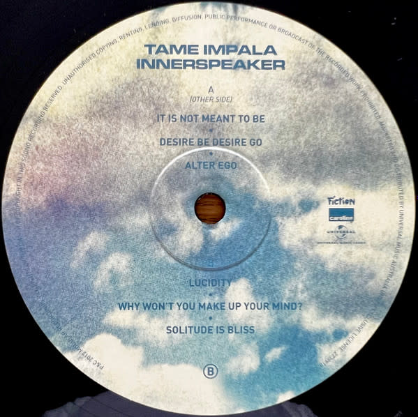 Tame Impala Innerspeaker Vinilo3