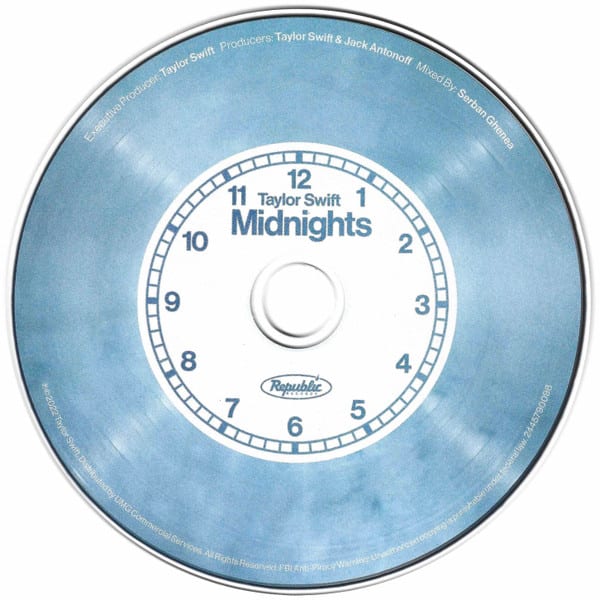 Taylor Swift Midnights CD4