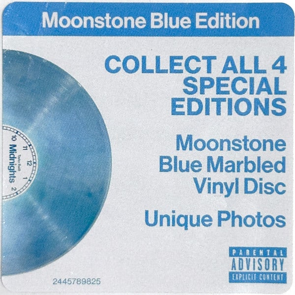 Taylor Swift Midnights Moonstone Blue Vinilo5